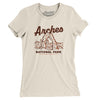 Arches National Park Women's T-Shirt-Soft Cream-Allegiant Goods Co. Vintage Sports Apparel