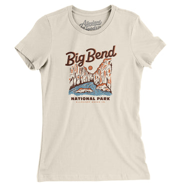 Big Bend National Park Women's T-Shirt-Allegiant Goods Co. Vintage Sports Apparel