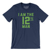 I Am The 12th Man Men/Unisex T-Shirt-Navy-Allegiant Goods Co. Vintage Sports Apparel