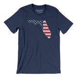 Florida American Flag Men/Unisex T-Shirt-Allegiant Goods Co. Vintage Sports Apparel