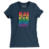 Kansas City Pride Women's T-Shirt-Allegiant Goods Co. Vintage Sports Apparel