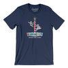 Kiddieland Amusement Park Men/Unisex T-Shirt-Navy-Allegiant Goods Co. Vintage Sports Apparel