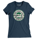 New England Whalers Hockey Women's T-Shirt-Allegiant Goods Co. Vintage Sports Apparel