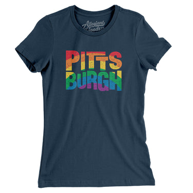 Pittsburgh Pennsylvania Pride Women's T-Shirt-Allegiant Goods Co. Vintage Sports Apparel