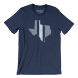Texas Helmet Stripes Men/Unisex T-Shirt-Allegiant Goods Co. Vintage Sports Apparel