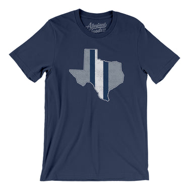 Texas Helmet Stripes Men/Unisex T-Shirt-Allegiant Goods Co. Vintage Sports Apparel