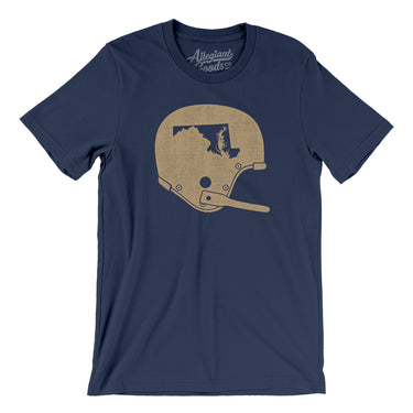 Maryland Vintage Football Helmet Men/Unisex T-Shirt-Allegiant Goods Co. Vintage Sports Apparel