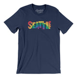 Seattle Washington Pride Men/Unisex T-Shirt-Allegiant Goods Co. Vintage Sports Apparel