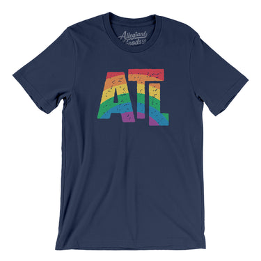 Atlanta Georgia Pride Men/Unisex T-Shirt-Allegiant Goods Co. Vintage Sports Apparel