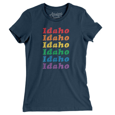 Idaho Pride Women's T-Shirt-Allegiant Goods Co. Vintage Sports Apparel