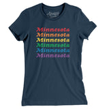 Minnesota Pride Women's T-Shirt-Allegiant Goods Co. Vintage Sports Apparel