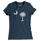 South Carolina State Flag Women's T-Shirt-Allegiant Goods Co. Vintage Sports Apparel