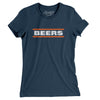 Chicago BEERS Women's T-Shirt-Navy-Allegiant Goods Co. Vintage Sports Apparel