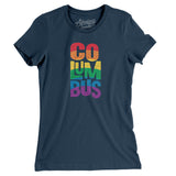 Columbus Ohio Pride Women's T-Shirt-Allegiant Goods Co. Vintage Sports Apparel