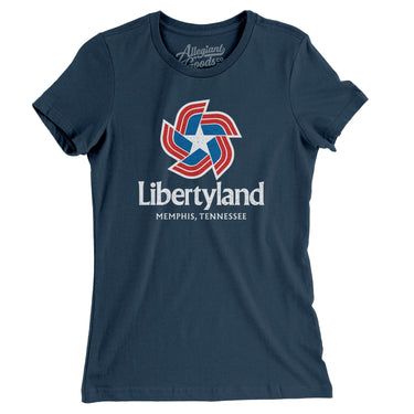 Libertyland Amusement Park Women's T-Shirt-Allegiant Goods Co. Vintage Sports Apparel