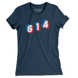 Columbus 614 Area Code Women's T-Shirt-Allegiant Goods Co. Vintage Sports Apparel