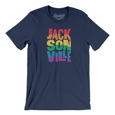 Jacksonville Florida Pride Men/Unisex T-Shirt-Allegiant Goods Co. Vintage Sports Apparel