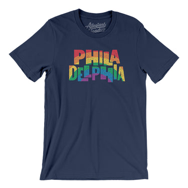Philadelphia Pennsylvania Pride Men/Unisex T-Shirt-Allegiant Goods Co. Vintage Sports Apparel