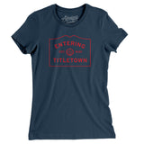 Entering Titletown Women's T-Shirt-Allegiant Goods Co. Vintage Sports Apparel