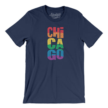 Chicago Illinois Pride Men/Unisex T-Shirt-Allegiant Goods Co. Vintage Sports Apparel
