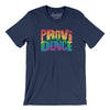 Providence Rhode Island Pride Men/Unisex T-Shirt-Navy-Allegiant Goods Co. Vintage Sports Apparel