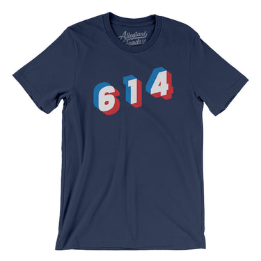 Columbus 614 Area Code Men/Unisex T-Shirt-Allegiant Goods Co. Vintage Sports Apparel