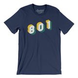 Salt Lake City 801 Area Code Men/Unisex T-Shirt-Allegiant Goods Co. Vintage Sports Apparel