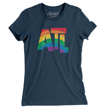 Atlanta Georgia Pride Women's T-Shirt-Allegiant Goods Co. Vintage Sports Apparel
