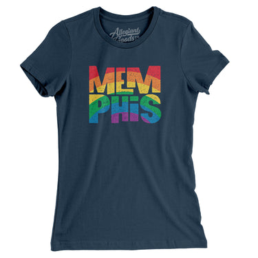 Memphis Tennessee Pride Women's T-Shirt-Allegiant Goods Co. Vintage Sports Apparel