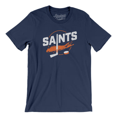 New York Saints Men/Unisex T-Shirt-Allegiant Goods Co. Vintage Sports Apparel