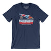 Space City USA Amusement Park Men/Unisex T-Shirt-Navy-Allegiant Goods Co. Vintage Sports Apparel