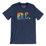 Washington D.C. Pride Men/Unisex T-Shirt-Allegiant Goods Co. Vintage Sports Apparel