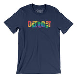 Detroit Michigan Pride Men/Unisex T-Shirt-Allegiant Goods Co. Vintage Sports Apparel
