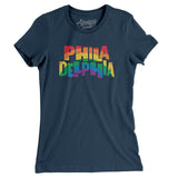 Philadelphia Pennsylvania Pride Women's T-Shirt-Allegiant Goods Co. Vintage Sports Apparel