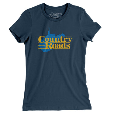 Country Roads Women's T-Shirt-Allegiant Goods Co. Vintage Sports Apparel