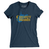 Country Roads Women's T-Shirt-Navy-Allegiant Goods Co. Vintage Sports Apparel