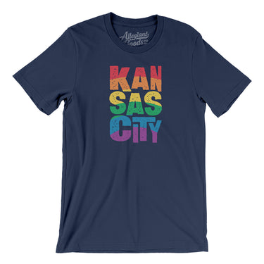 Kansas City Pride Men/Unisex T-Shirt-Allegiant Goods Co. Vintage Sports Apparel