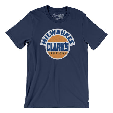 Milwaukee Clarks Hockey Men/Unisex T-Shirt-Allegiant Goods Co. Vintage Sports Apparel