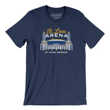 Mtr St. Louis Arena Men/Unisex T-Shirt Heather Navy / S