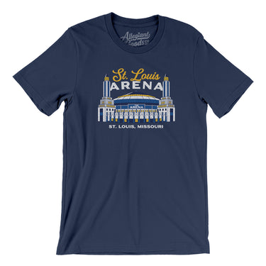 St. Louis Arena Men/Unisex T-Shirt-Allegiant Goods Co. Vintage Sports Apparel