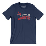 Spokane Comets Hockey Men/Unisex T-Shirt-Allegiant Goods Co. Vintage Sports Apparel