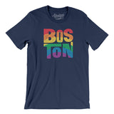 Boston Massachusetts Pride Men/Unisex T-Shirt-Allegiant Goods Co. Vintage Sports Apparel