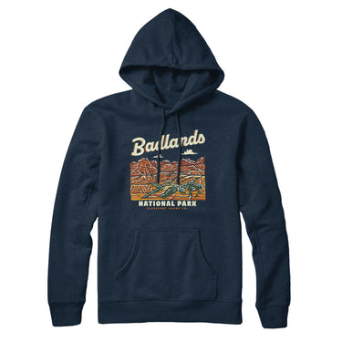 Badlands National Park Hoodie-Allegiant Goods Co. Vintage Sports Apparel