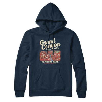 Grand Canyon National Park Hoodie-Navy-Allegiant Goods Co. Vintage Sports Apparel