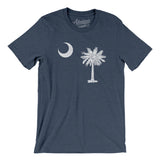 South Carolina State Flag Men/Unisex T-Shirt-Allegiant Goods Co. Vintage Sports Apparel