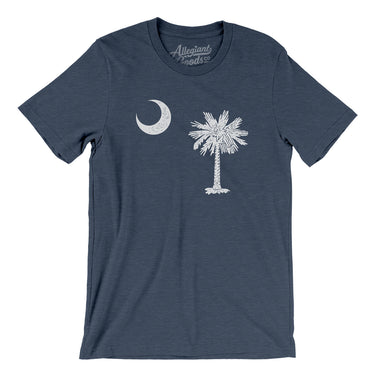 South Carolina State Flag Men/Unisex T-Shirt-Allegiant Goods Co. Vintage Sports Apparel