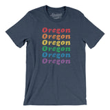 Oregon Pride Men/Unisex T-Shirt-Allegiant Goods Co. Vintage Sports Apparel