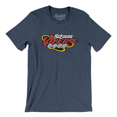 St. Louis Vipers Roller Hockey Men/Unisex T-Shirt-Allegiant Goods Co. Vintage Sports Apparel