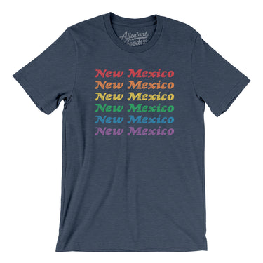 New Mexico Pride Men/Unisex T-Shirt-Allegiant Goods Co. Vintage Sports Apparel