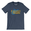 Country Roads Men/Unisex T-Shirt-Heather Navy-Allegiant Goods Co. Vintage Sports Apparel